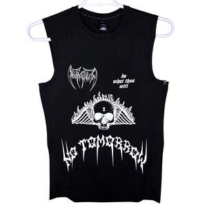 Civil Regime Metal Desth V2 No Tomorrow Sold Out Collab Compression Shirt Size L